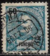 Funchal – 1897 D. Carlos 50 Réis Used Stamp - Funchal