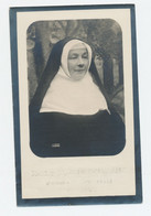 Doodsprentje Zuster Maria-J. Berchmans (Maria Ludovika Kornelia De Ruysscher) - Mechelen 1868, † Herentals 1929 - Images Religieuses
