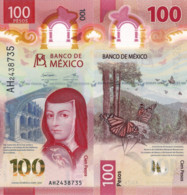 MÉXICO, 100 Pesos, 08/05/2020, Serie AH, P-New (Not Yet In Catalog), Polymer, UNC - Mexico