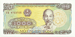 Vietnam - 1000 Dông - 1988 ( 1989 ) - Pick 106 - Unc. - Serie FZ - Ho Chi Minh - 1 000 - Vietnam