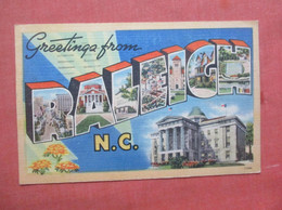 Greetings Raleigh North Carolina > Raleigh        Ref 5122 - Raleigh