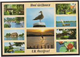 Mooi Giethoorn - N.W. Overijssel - (Ov., Holland/Nederland) Nr. GIN 12 - Giethoorn