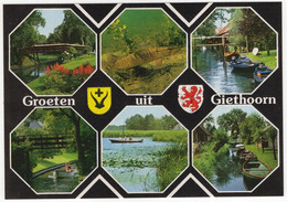 Groeten Uit Giethoorn - (Ov., Holland/Nederland) Nr. GIN 16 - Giethoorn