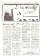 £250 CASTELLI L'AMICO DI CAMERINO - 1981-90: Marcofilia