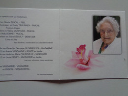 Doodsprentje/Bidprentje  Hilda Vandamme  Bekegem 1920-2009 Oostende (Wwe André PASCAL) - Godsdienst & Esoterisme