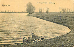 TRAPPES - L'étang - Lavandière - Lefèvre 2 - Carte Vernie - Trappes