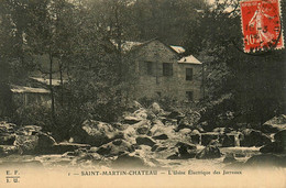 St Martin Chateau * 1908 * L'Usine électrique Des Jarreaux - Otros & Sin Clasificación