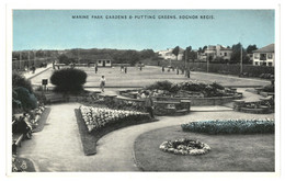 CPSM- Carte Postale Royaume Uni Bognor Regis- Marine Park Gardens  Putting Greens 1965 VM36710 - Bognor Regis