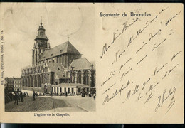 CP ( L' église De La Chapelle) Obl. BRUXELLES 1900 Par EXPRES - Rural Post