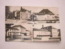 FLÖHA  ,  Schöne Karte   , 2 Scans - Floeha