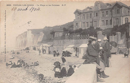 VEULES LES ROSES - La Plage Et Les Falaises - Veules Les Roses