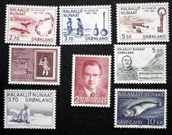 GREENLAND 1984 Year   Complete   MNH (**)  ( Lot Ks 1078) - Años Completos