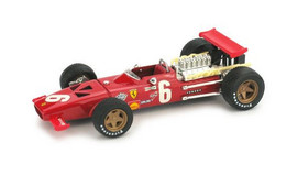 Ferrari 312 F1 - Chris Amon - GP FI France 1969 #6 - Brumm - Brumm
