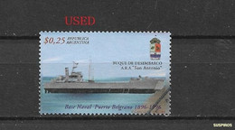 ARGENTINTA   1996 The 100th Anniversary Of The Port Belgrano Naval Base USED - Gebruikt