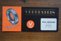 5391/ Pneus VREDESTEIN-Profilux-Etab.HENRION Gd'Place MAISSIN Tél 49 LIBIN - Automotive