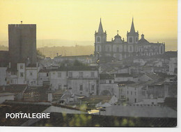 PORTUGAL- Portalegre - Vista Panorâmica Da Cidade -Castelo E Sé. - Portalegre
