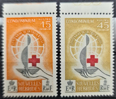 NOUVELLES HÉBRIDES 1963 - MNH - YT 199, 200 - Unused Stamps