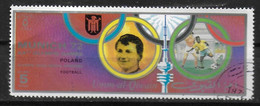 UMM AL QIWAIN   PA   Oblitere  Jo 1972   Football  Soccer Fussball Pologne - Gebruikt