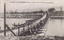 68 - Chalampé (Haut-Rhin) - Souvenir De Chalampé - Le Pont Du Rhin (frontière Franco-allemande) - Chalampé