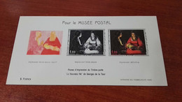 France Pour Le Musee Postal, Progressive Colour Printing Proof - Epreuves De Luxe