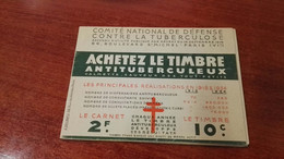 France Contre La Tuberculose Achetez Le Timbre Carnet - Blocs & Carnets