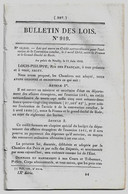 Bulletin Des Lois 919 1842 Brevets D'invention (Autopanphone Seytre (pianos), Tuiles Gilardoni, Hydrostat Viau Harfleur) - Décrets & Lois