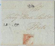 58216 -  PORTUGAL  -  POSTAL HISTORY: PREFILATELIC COVER From LAMEGO 1848 - ...-1853 Préphilatélie