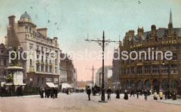 SHEFFIELD FARGATE OLD COLOUR POSTCARD YORKSHIRE - Sheffield