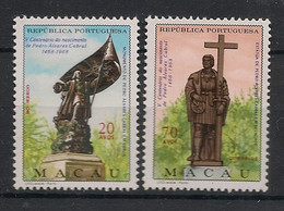 Macao - 1968 - N°Yv. 414 à 415 - Pedro Cabral - Neuf Luxe ** / MNH / Postfrisch - Neufs