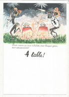 Menu, 230 X 160 Mm , FINIR COMME CA, SANS ECHALOTTE....., Illustrateur Jean BELLUS , Frais Fr 1.85 E - Menus