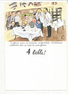 Menu, 230 X 160 Mm , TU FERAIS MIEUX DE DEMANDER UNE FOURCHETTE....., Illustrateur Jean BELLUS , Frais Fr 1.85 E - Menus