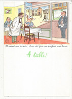 Menu, 230 X 160 Mm , IL REVIENT TOUT DE SUITE....., Illustrateur Jean BELLUS , Frais Fr 1.85 E - Menus