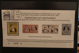 VIGNETTE; Wilhelm Busch, Berlin 1983, Nummeriert - Fantasy Labels