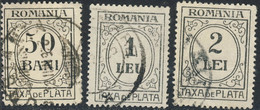 Roumanie Taxes 1921 ~ T 61/64 - Tmbres Taxe (3 V) - Postage Due