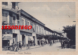 AVEZZANO - CORSO UMBERTO F/GRANDE VIAGGIATA 1942 ANIMATA - Avezzano