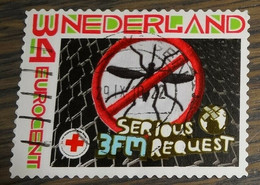 Nederland - NVPH - 2619 - Persoonlijk Gebruikt - Cancelled - Serious Request - Zwart - Timbres Personnalisés