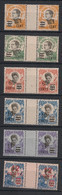 Indochine - 1922 - N°Yv. 117 à 122 - Série Complète En Paires Interpanneaux - Neuf Luxe ** / MNH / Postfrisch - Unused Stamps