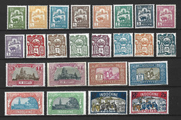 Timbre Colonie Francaises Indochine Neuf * N 123/146 - Nuovi