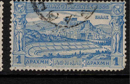 GREECE 1896 1d Olympic Games SG 118 U #ASP2 - Used Stamps