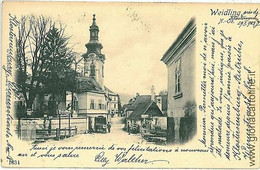 00360  -  AUSTRIA  OSTERREICH - Ansichtskarte  VINTAGE POSTCARD - Weidling 1903 - Klosterneuburg
