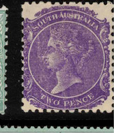 SOUTH AUSTRALIA 1876 2d Bright Violet QV SG 180 HM #ASK7 - Nuevos