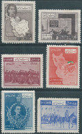 PERSIA PERSE IRAN,1950 LIBERATION OF AZERBAIJAN PROVINCE FROM COMUNISTS,4th Anniv,MINT,Scott:B22/B27,Value:€170,00 - Irán