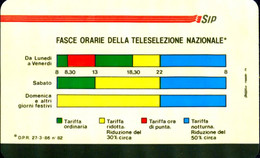 G 14 C&C 1113 SCHEDA TELEFONICA NUOVA BOLLATA FASCE ORARIE 10 PIK 06.90 - Públicas Temáticas