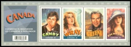 Canada (Scott No.2153 - Canadiens A Hollywood / Canadians In Hollywood) [**] BF / SS - Blocs-feuillets