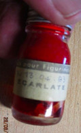 ABT21 Pot De Peinture ABT Des Années 70 : TEINTES POUR FIGURINES / ECARLATE Pour Collectionneurs - Aufkleber - Decals