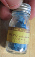 ABT21 Pot De Peinture ABT Des Années 70 : TEINTES POUR FIGURINES / BLEU CELESTE FONCE Pour Collectionneurs - Aufkleber - Decals