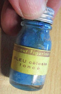 ABT21 Pot De Peinture ABT Des Années 70 : TEINTES POUR FIGURINES / BLEU CELESTE FONCE Pour Collectionneurs - Decalcografie