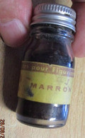 ABT21 Pot De Peinture ABT Des Années 70 : TEINTES POUR FIGURINES / MARRON Pour Collectionneurs - Decalcografie