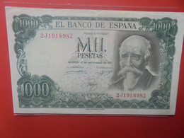 ESPAGNE 1000 PESETAS 1971 Circuler BELLE QUALITE (B.24) - 1000 Peseten