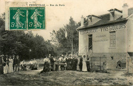 Freinville Sevran * Rue De Paris * Restaurant Vins Liqueurs Maison L. COUDERC Chambres Meublées - Altri & Non Classificati